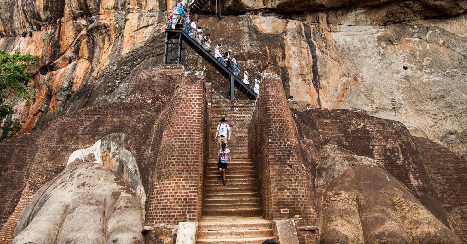 Climb the ancient rock fortress of Sigiriya