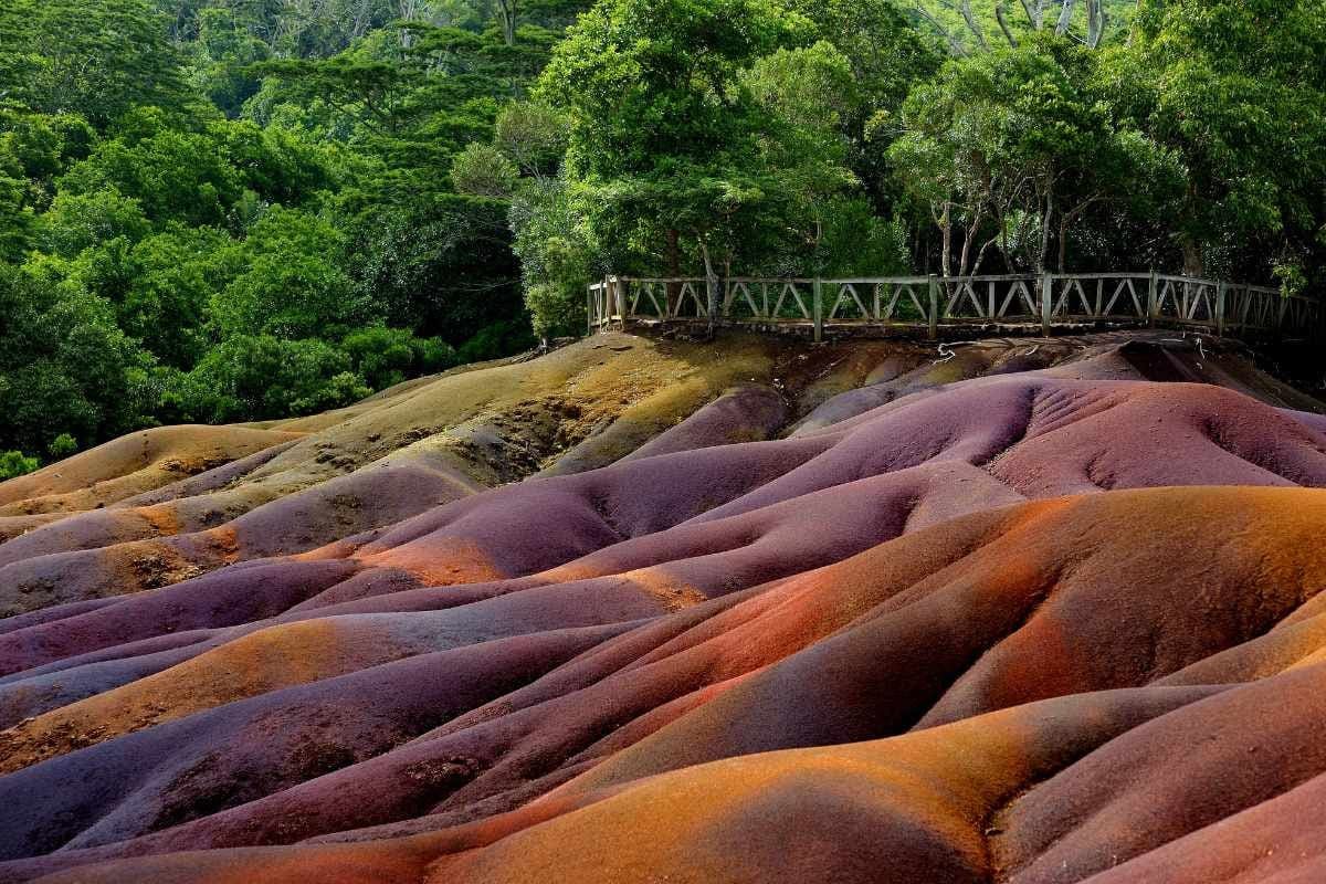 Explore the colourful Seven Coloured Earths