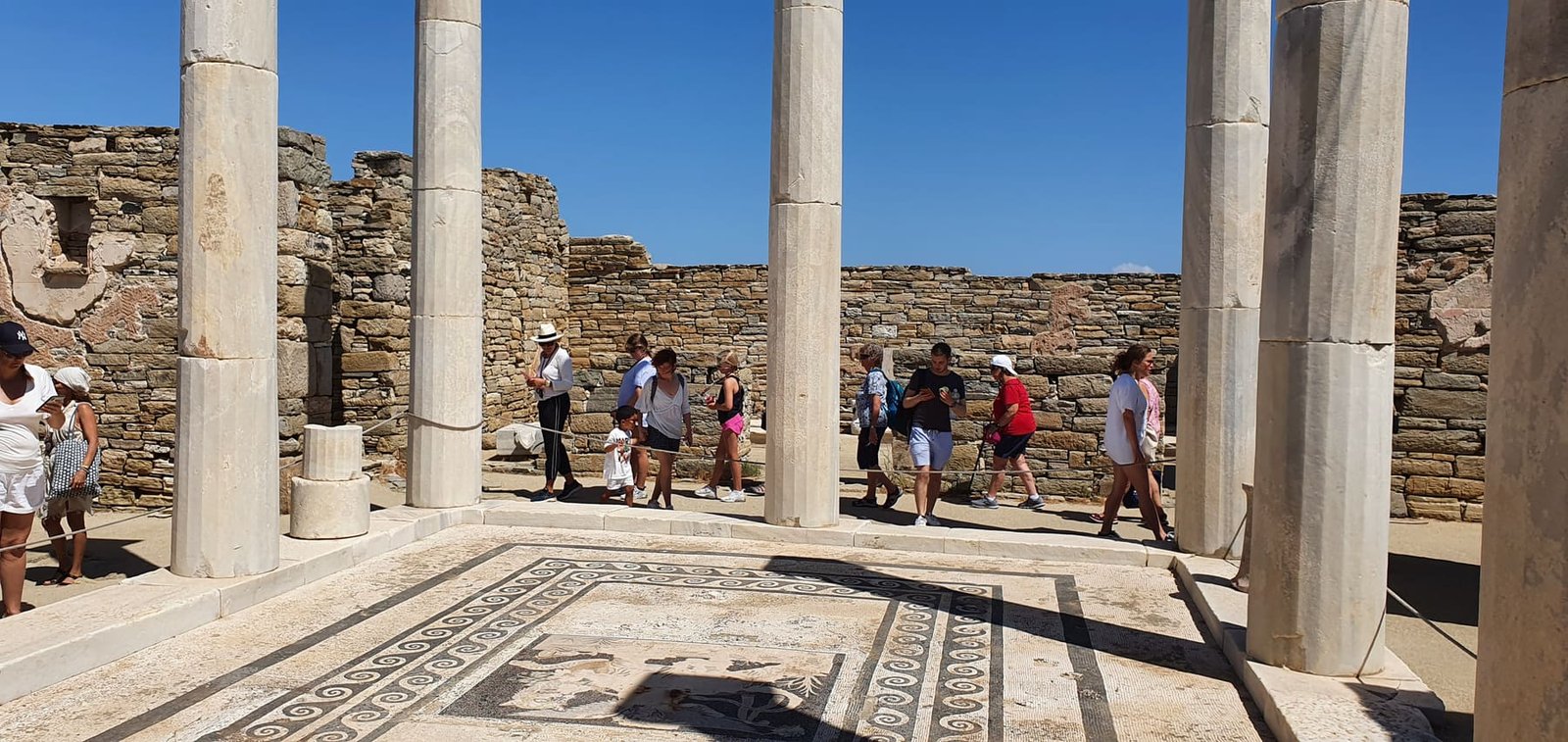 Walk the sacred island where Apollo was born