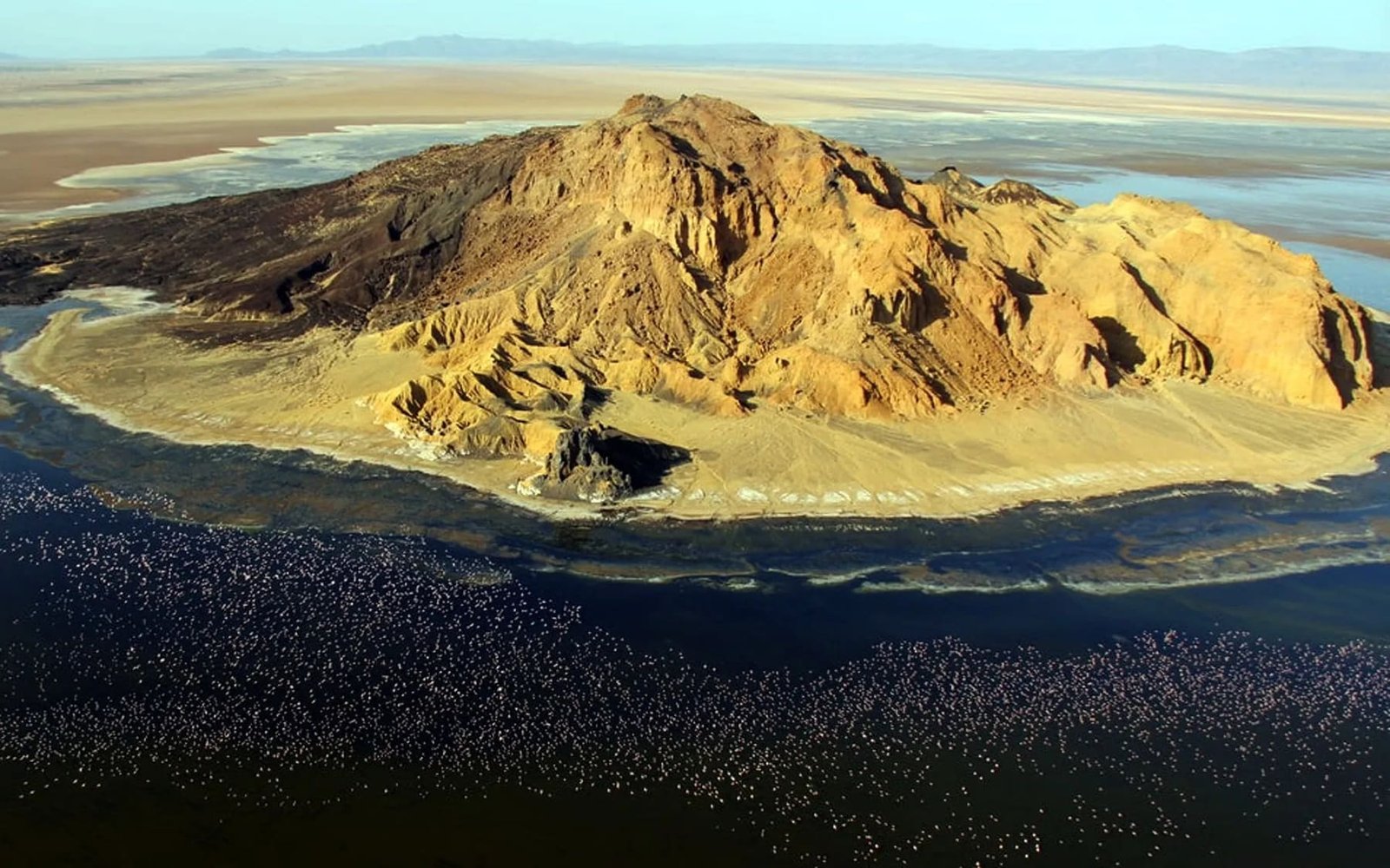 The volcanic floor of the Suguta Valley, near the Barrier Volcanic Complex