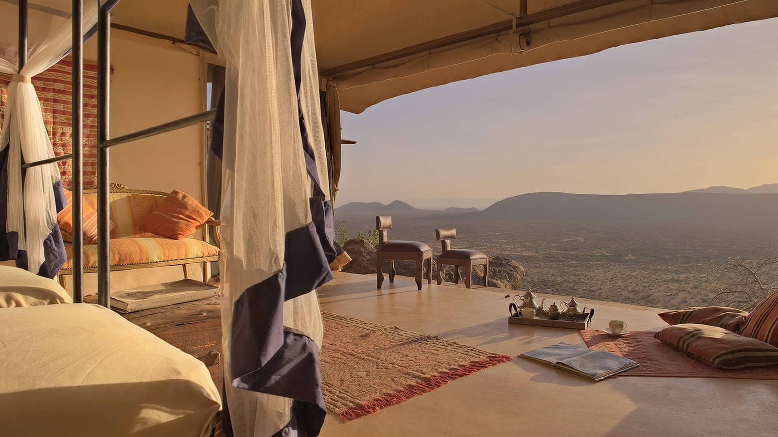 A private safari moment, tailor-made to one traveller