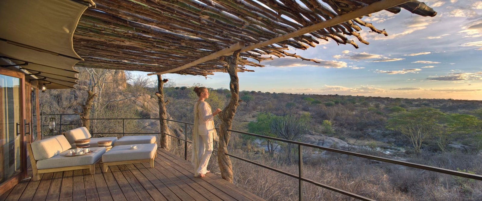 A private safari moment, tailor-made to one traveller